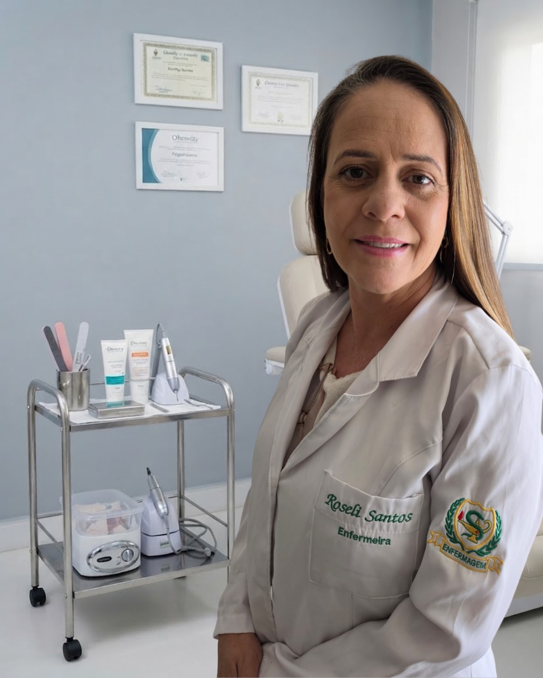 Roseli Santos — Podóloga e Estomaterapeuta